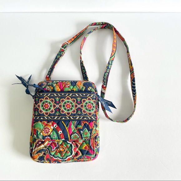 Vera Bradley Venetian Paisley Mini Hipster Purse - Picture 2 of 16